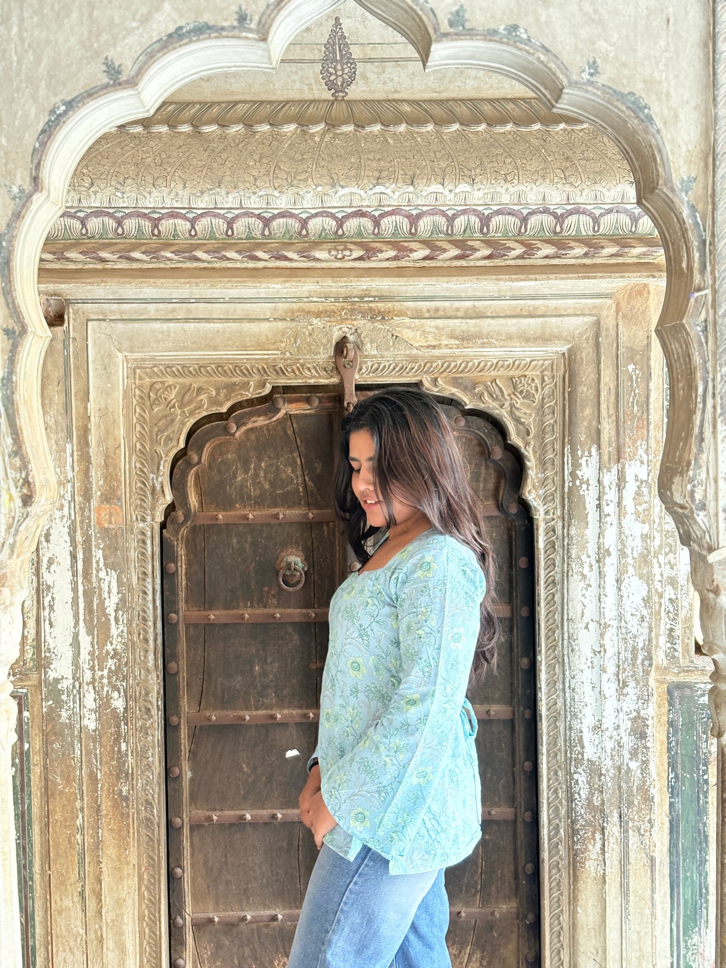 Shail – Sky Bloom Kurti