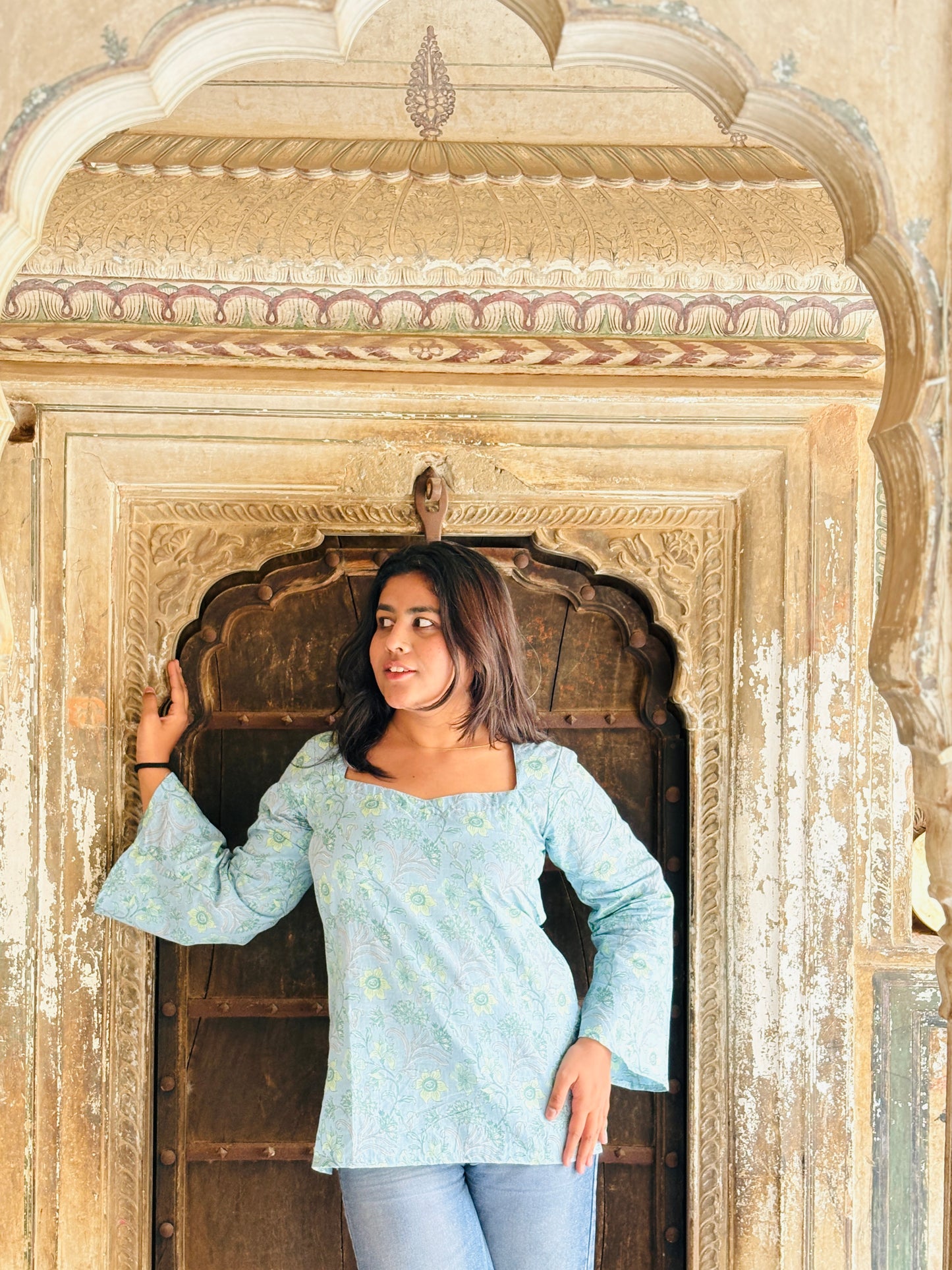 Shail – Sky Bloom Kurti